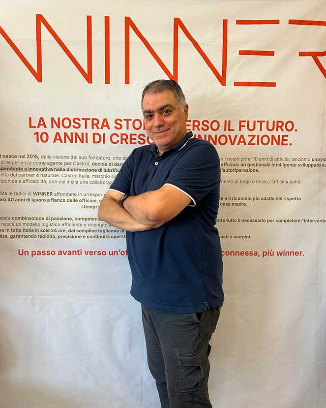 Addetto ricambi Winner